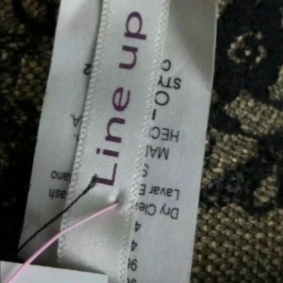 Black White Checkered Pullover Woven Body Sporty L - Picture 6 of 6